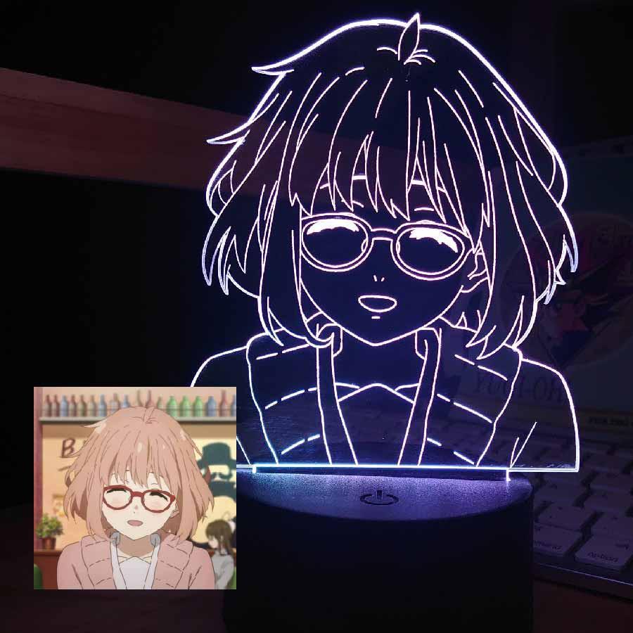 Đèn Ngủ Kyoukai No Kanata Kuriyama Mirai Siêu Dễ Thương Type 01