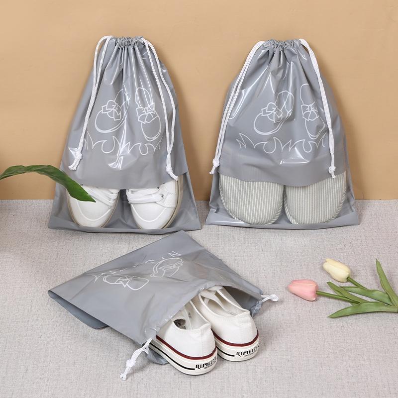 Túi Dây Rút Đựng Giày Trong Suốt Chống Nước Chống Bụi