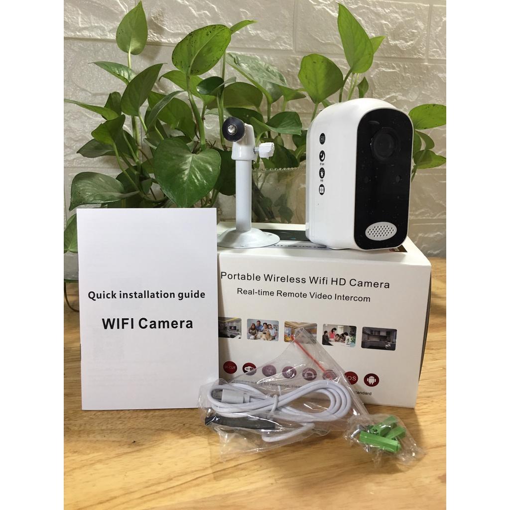 Camera IP Wifi Dùng Pin Full HD 1080P