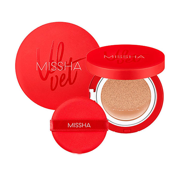 Phấn nước kiềm dầu che phủ cao MISSHA Velvet Finish Cushion SPF50+/PA+++ (No.23)