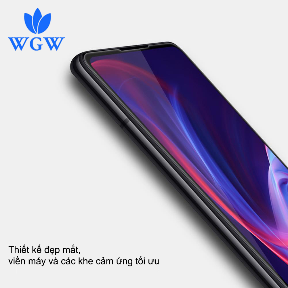 Kính Cường Lực 21D cho XIAOMI REDMI NOTE 8 PRO Full Keo Màn Hình 21D SIÊU BỀN, SIÊU CỨNG, ÔM SÁT MÁY - WGW CHÍNH HÃNG