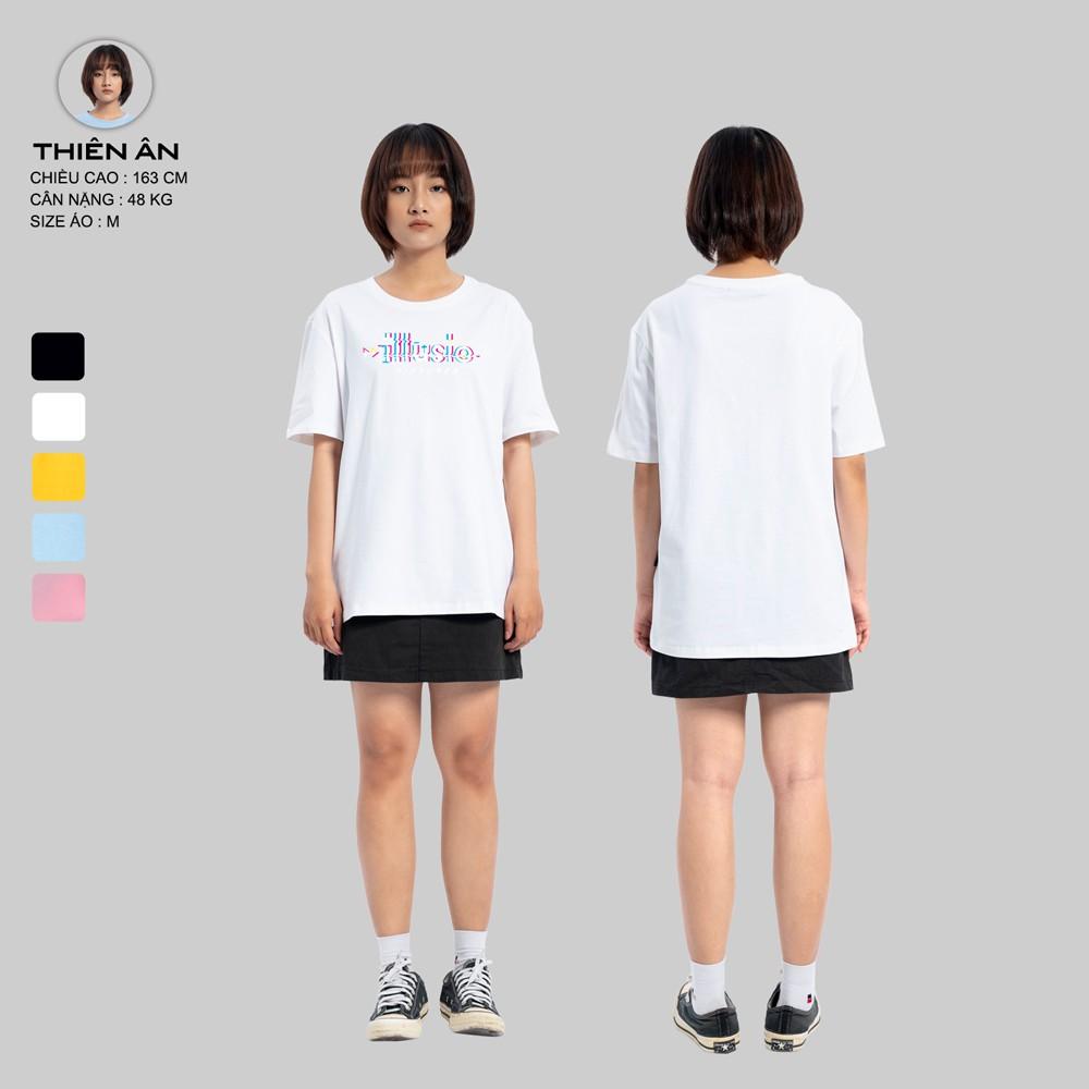 Áo Thun Tay Ngắn Nam Nữ URBAN OUTFITS In ILLUSIO ATR08 Form Suông Cotton 4 Chiều Local Brand