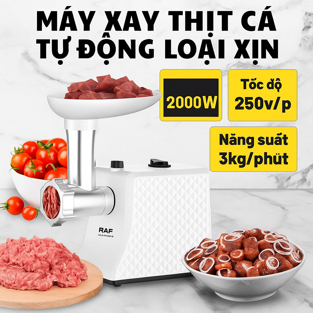 Máy Xay Thịt, Cá Đa Năng Siêu Khỏe 2000W – Xay Nhanh, Nhuyễn Mịn, Tiện Lợi Mỗi Ngày, ĐÈN TRANG TRÍ , ĐỒNG HỒ TREO TƯỜNG