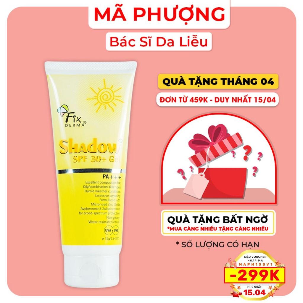 Kem Chống Nắng Fixderma Shadow Spf 30 và Spf 50, kcn Fixderma Shadow cream - Hàng Chính Hãng - Dược Mỹ Phẩm Bác Sĩ Mã Ph