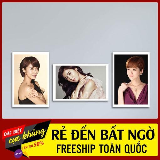 Giá xưởng BỘ 3 FOMEX TRANH TÓC NỮ  CÓ ẢNH THẬT