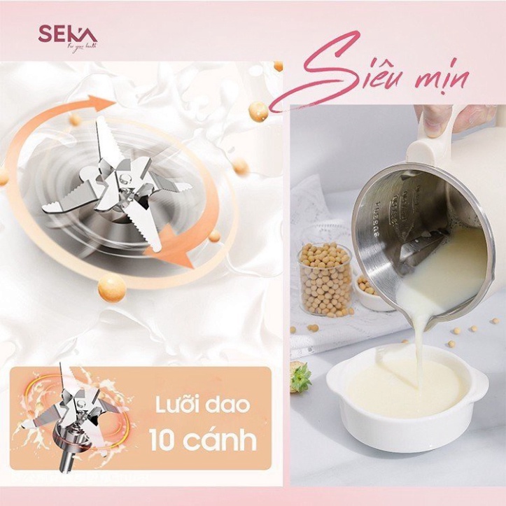 Máy Làm Sữa Hạt SEKA SK320 PRO - Hàng Chính Hãng