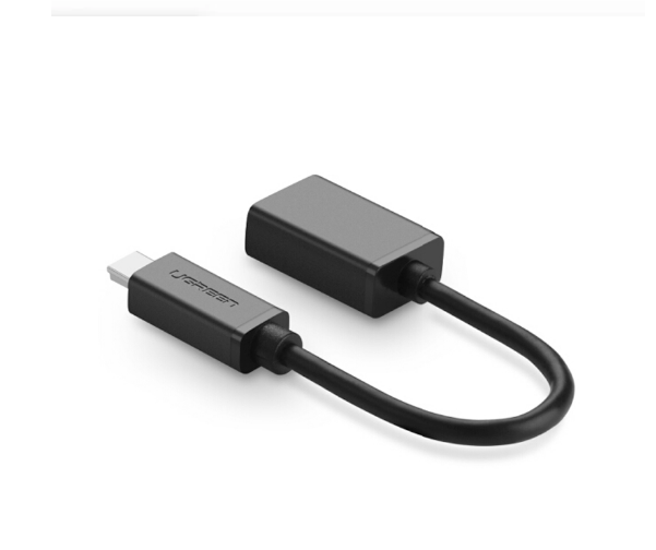 Cáp Mini USB 2.0 OTG 20Cm cắm cổng USB của xe hơi Ugreen 10383 - hàng chính hãng