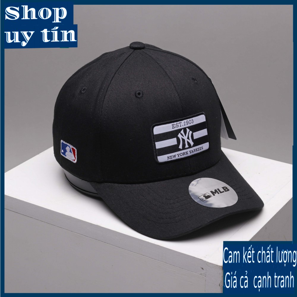 Freeship - MŨ/NÓN KẾT LƯỠI TRAI KẾT HỢP NHÃN SỌC NGANG 1903 THÊU BÍT ĐUÔI THỜI TRANG NAM NỮ CÁ TÍNH CAO CẤP, ĐẸP_ 2 MÀU