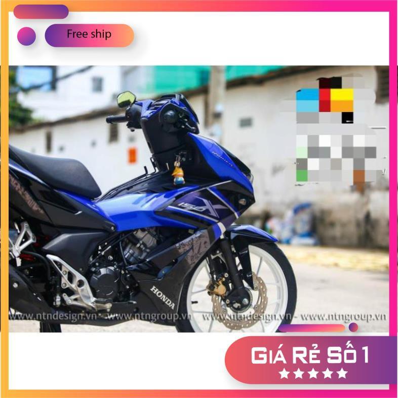 Tem rời dành cho xe WINNER X XANH