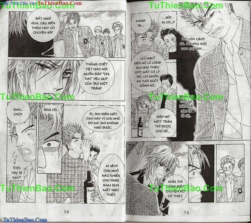 tiểu tử quậy bản đẹp - become habituated to kiss chapter 1 9