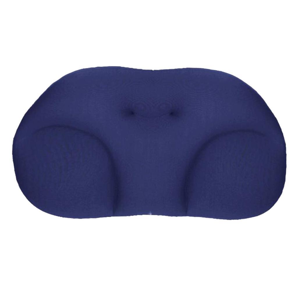 Travel Neck Pillow Headrest Support Neck Standard Firm Washable dark gray