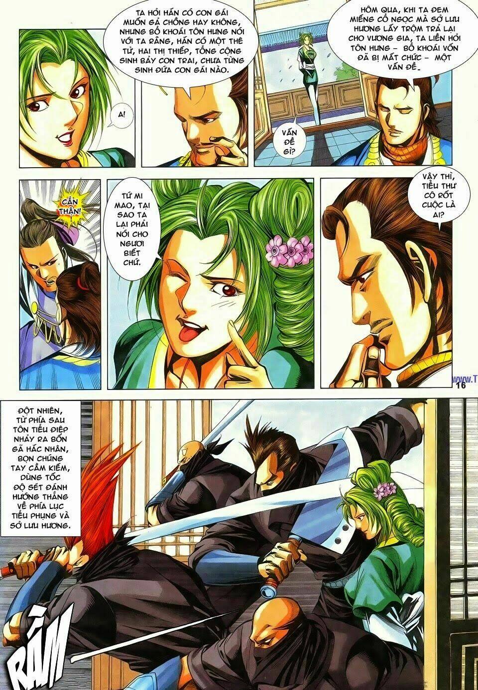 cổ long quần hiệp chapter 77 16