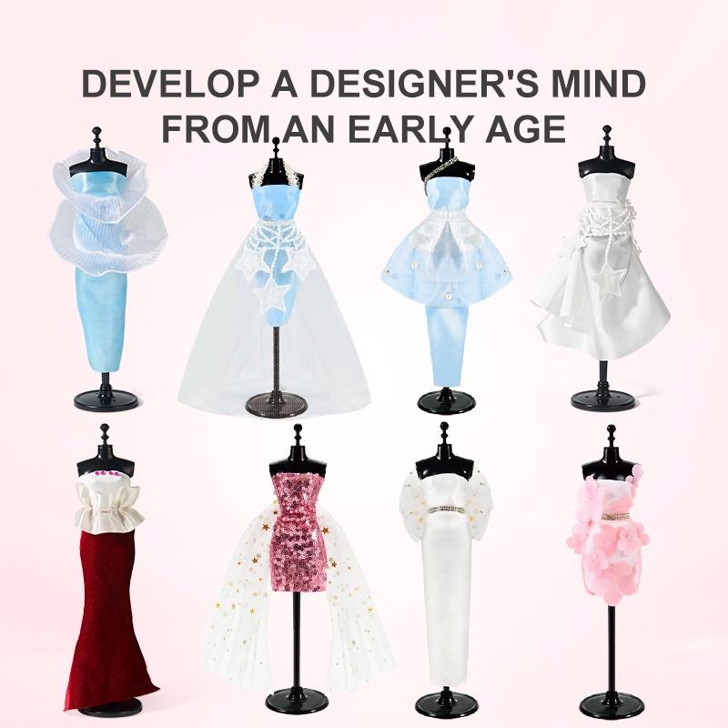 Đồ chơi thiết kế thời trang Clothing Design House, Dụng cụ may vá thủ công sáng tạo cho bé 4,5,6,7,8 tuổi
