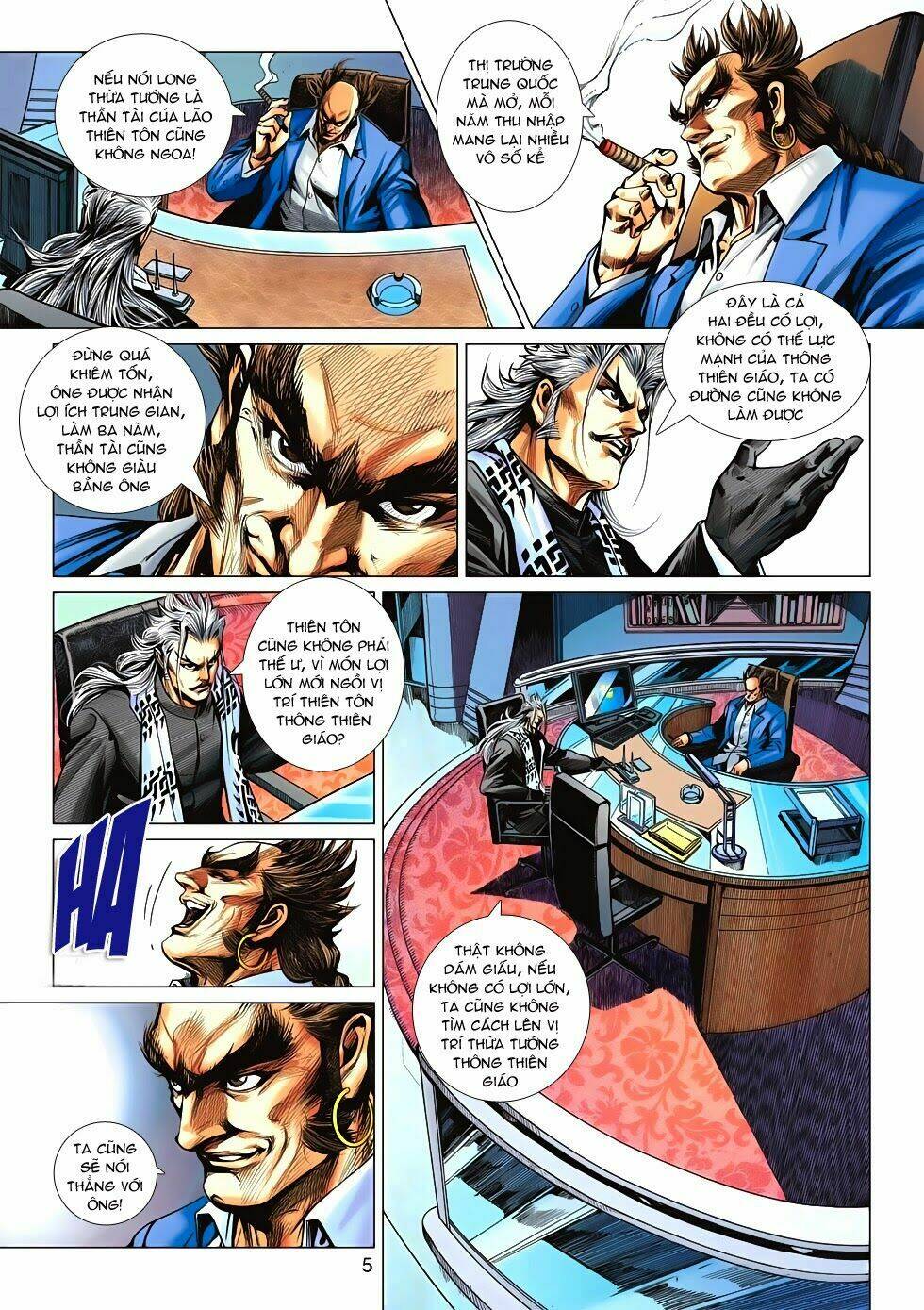 tân tác long hổ môn chapter 579 5