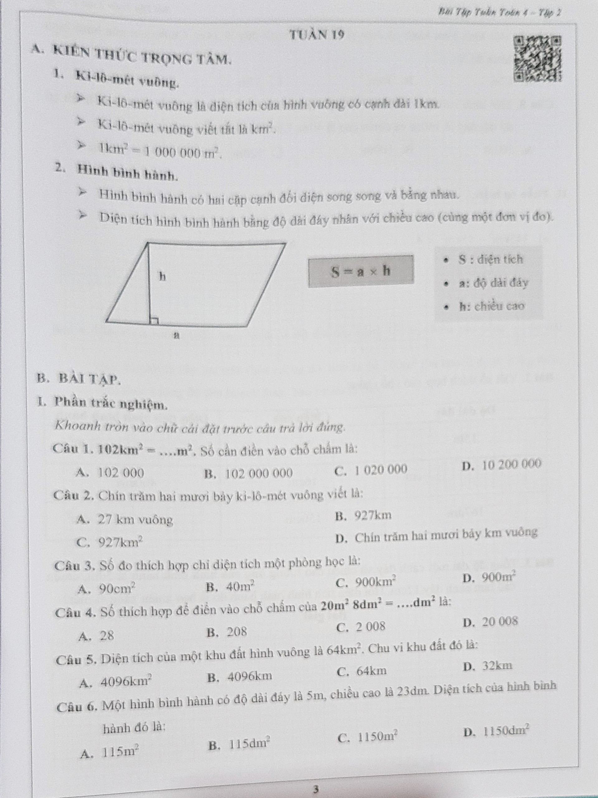 Combo Sách - Bài tập tuần Toán 4 tập 1 + 2