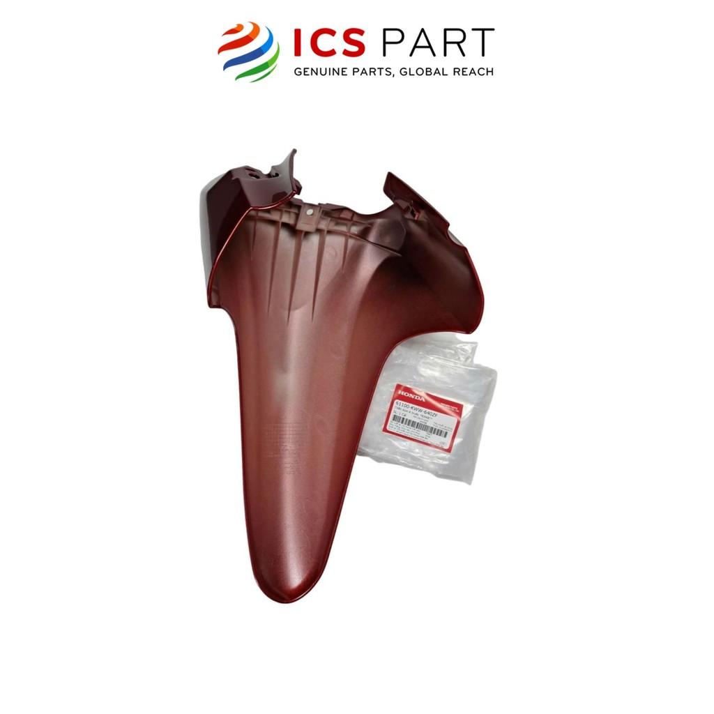 Dè Trước (Chắn Bùn Trước) HONDA Ws 110, Rs 110 2011-2014 Đỏ Tươi R340C (Không Tem) (61100KWW640ZF)