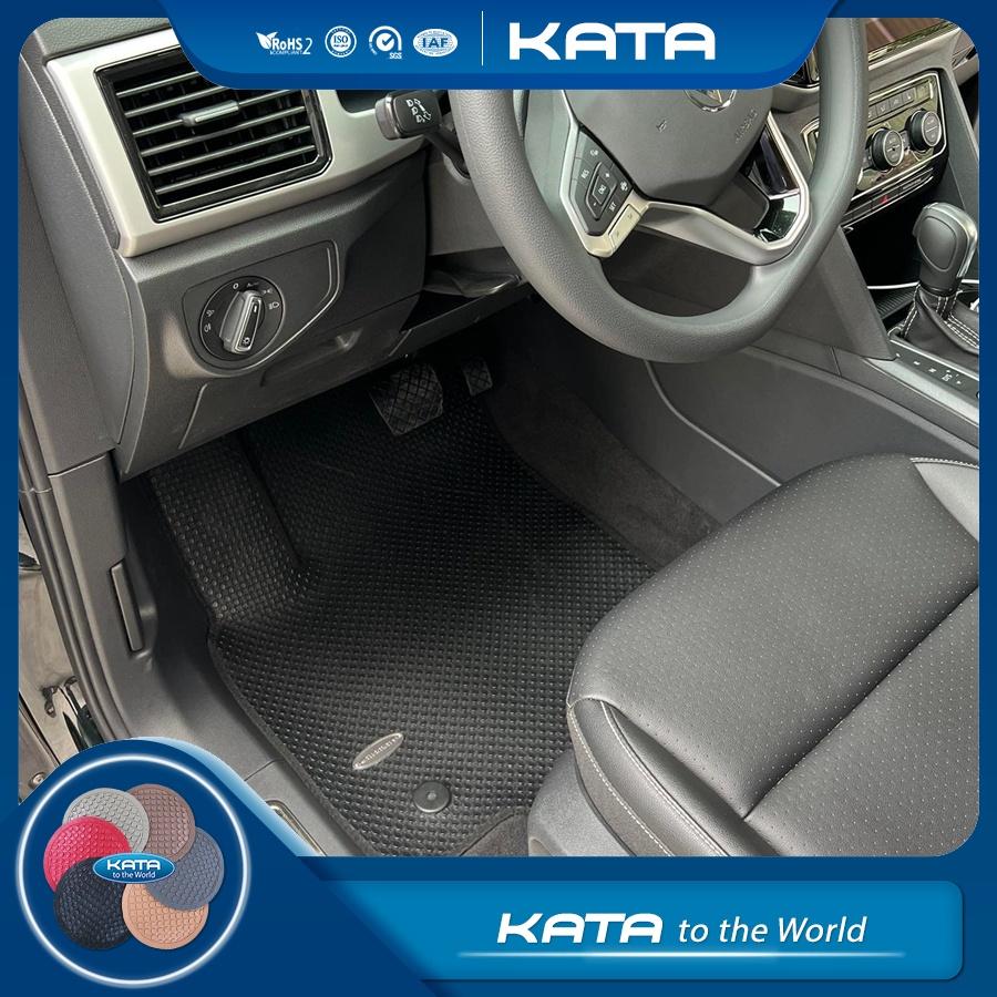 Thảm lót sàn ô tô KATA cho xe Volkswagen Teramont - Khít với sàn xe, Chống trơn, Không mùi, Không ẩm mốc