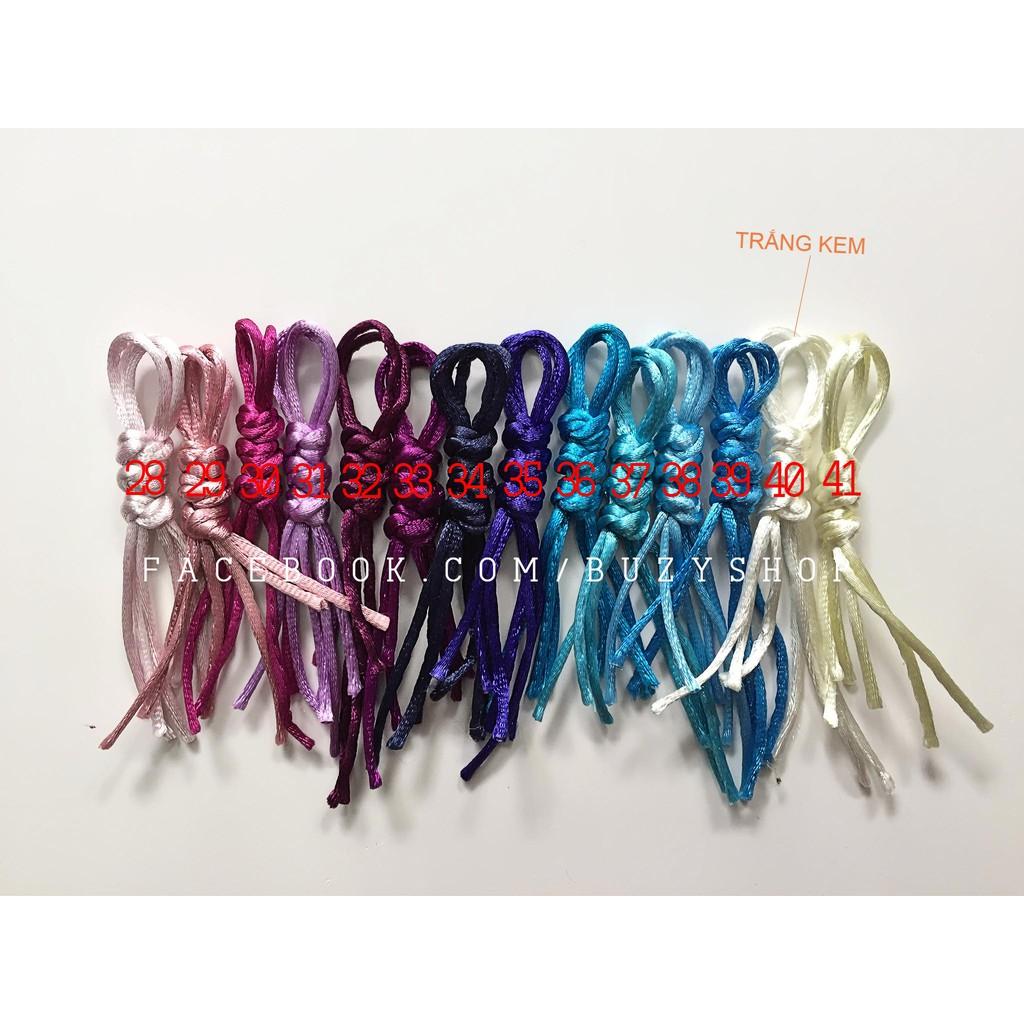 Dây neon - dây thắt vòng may mắn, dây lụa, nút thắt Trung Hoa