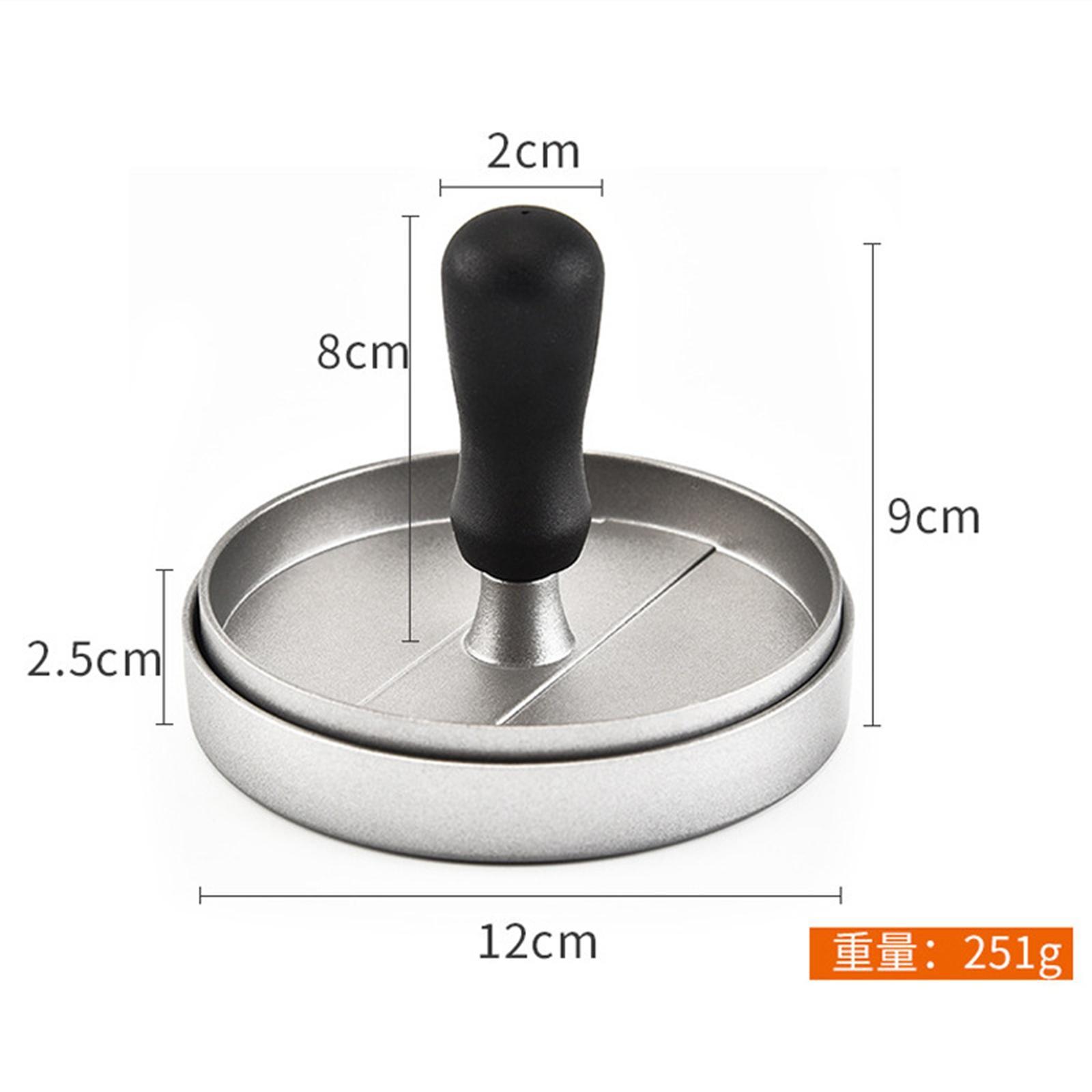 Aluminum Burger Press for Hamburger Meat Barbecue BBQ