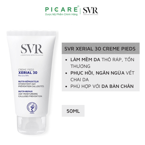 Kem Dưỡng Bàn Chân SVR Xérial 30 Crème Pieds Tuýp 50ml - X30P