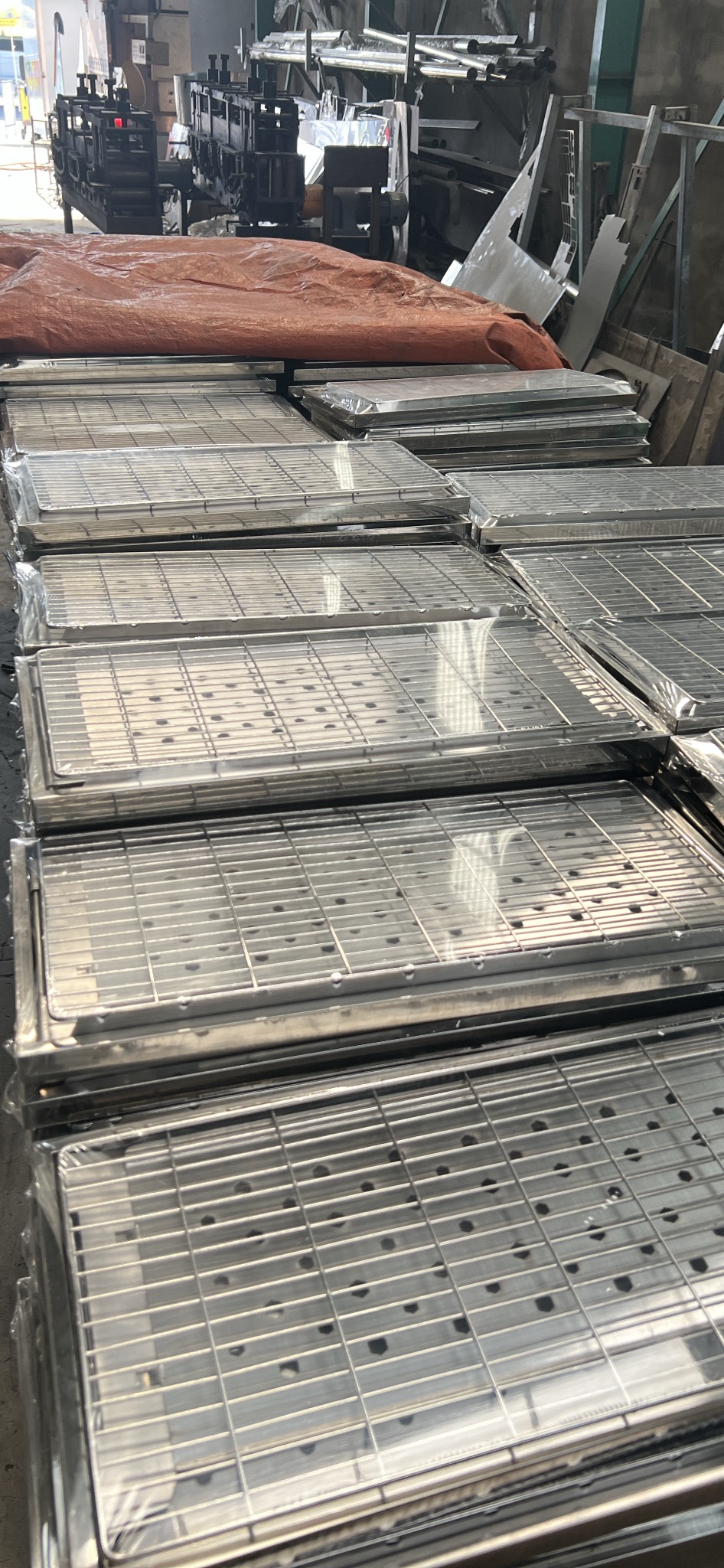 Bếp Nướng Xếp, Tiện Dụng, Inox 304 Siêu Bền, Inox Chịu Nhiệt, Thiết Kế Nhỏ Gọn, Phù Hợp Đi Dã Ngoại