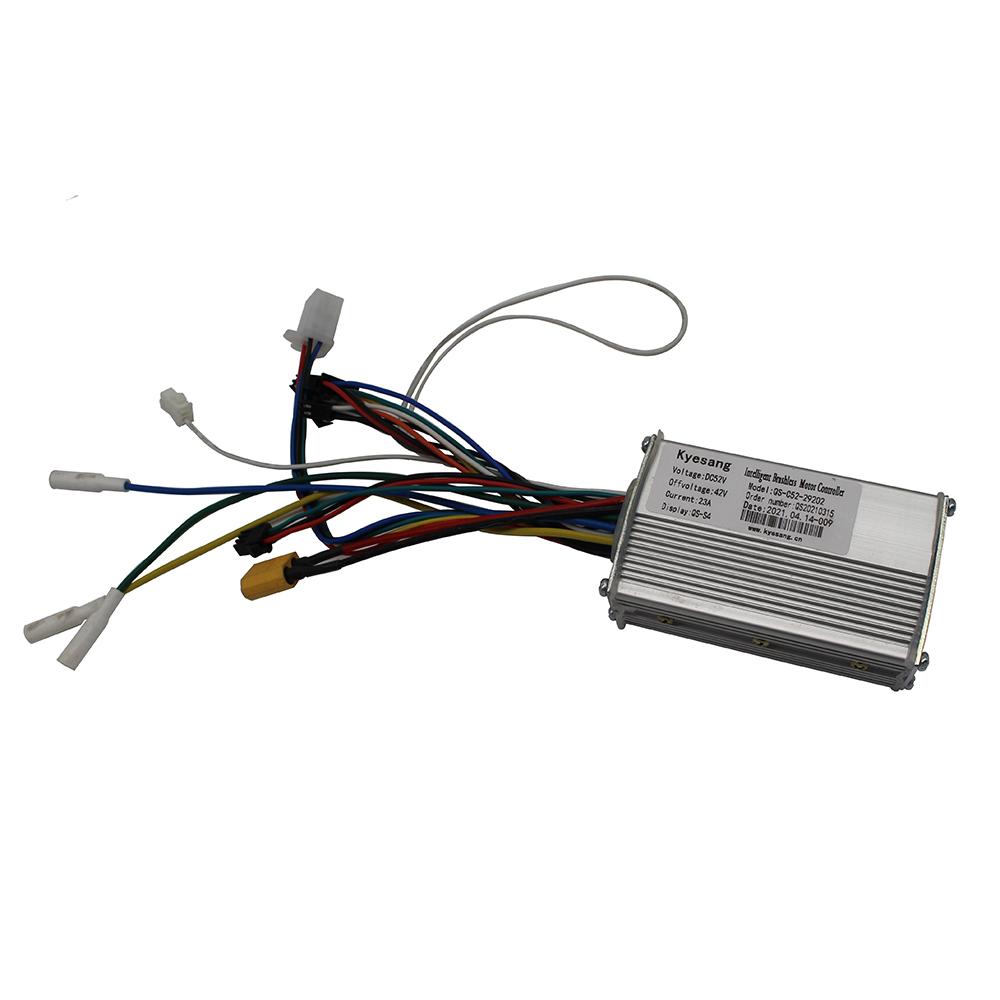 Zero 9 Máy điện điện 48V 52V 23AH Bộ điều khiển DC không chổi than QS-S4 Bộ điều khiển giới hạn tốc độ chuyển đổi điều khiển tốc độ Color: LED
