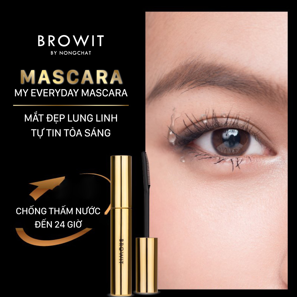 Mascara My Everyday Mascara 5.5g Browit #Endless Night