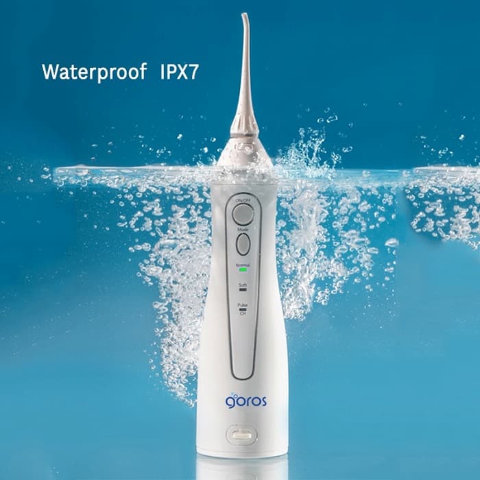 Máy Tăm Nước Cầm Tay GOROS Aqua Smart Water Flosser - Hàng Chính Hãng