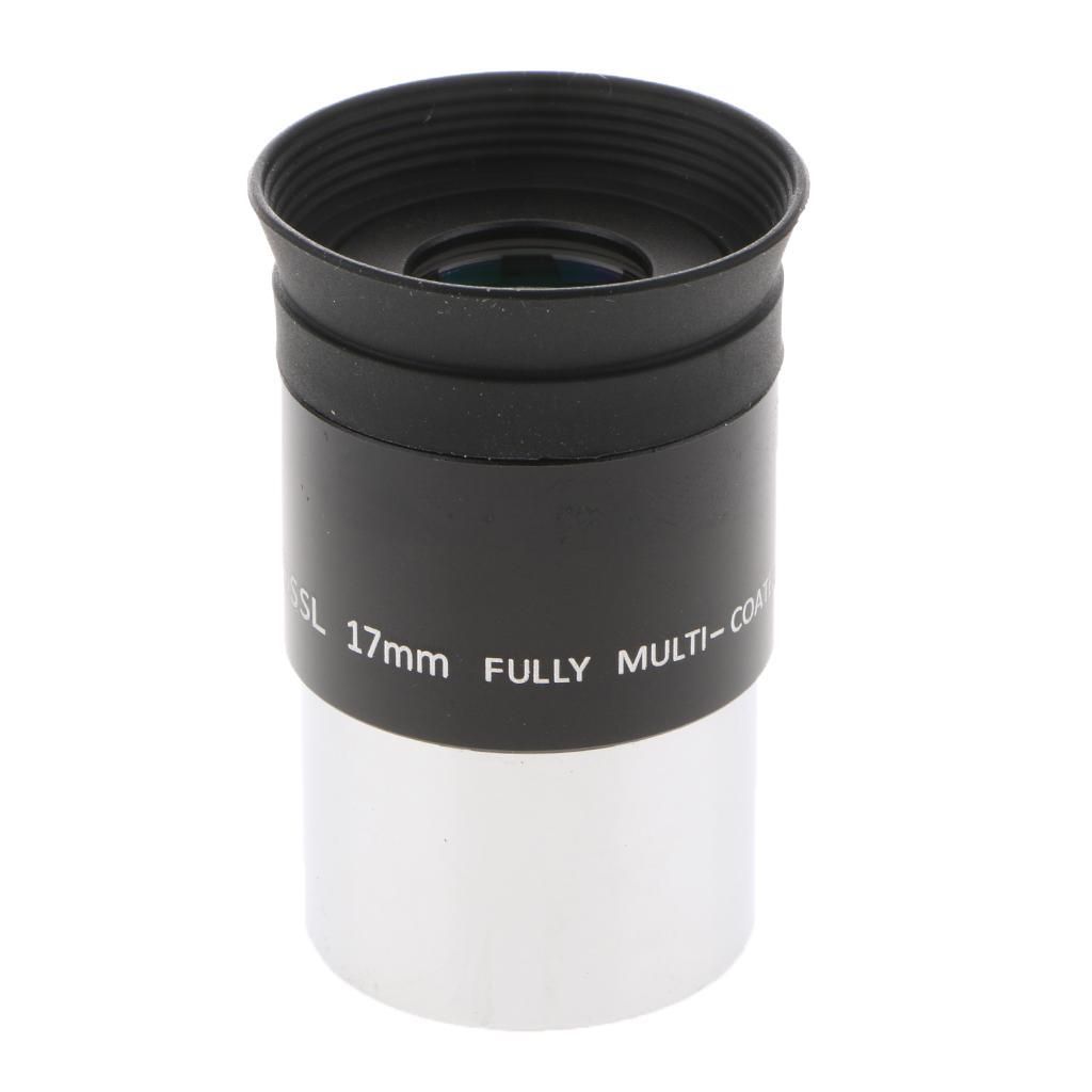 1.25 "17 Mm Plossl Telescope Eyepiece Full Mutil Coated Lens 48 Degree Wide