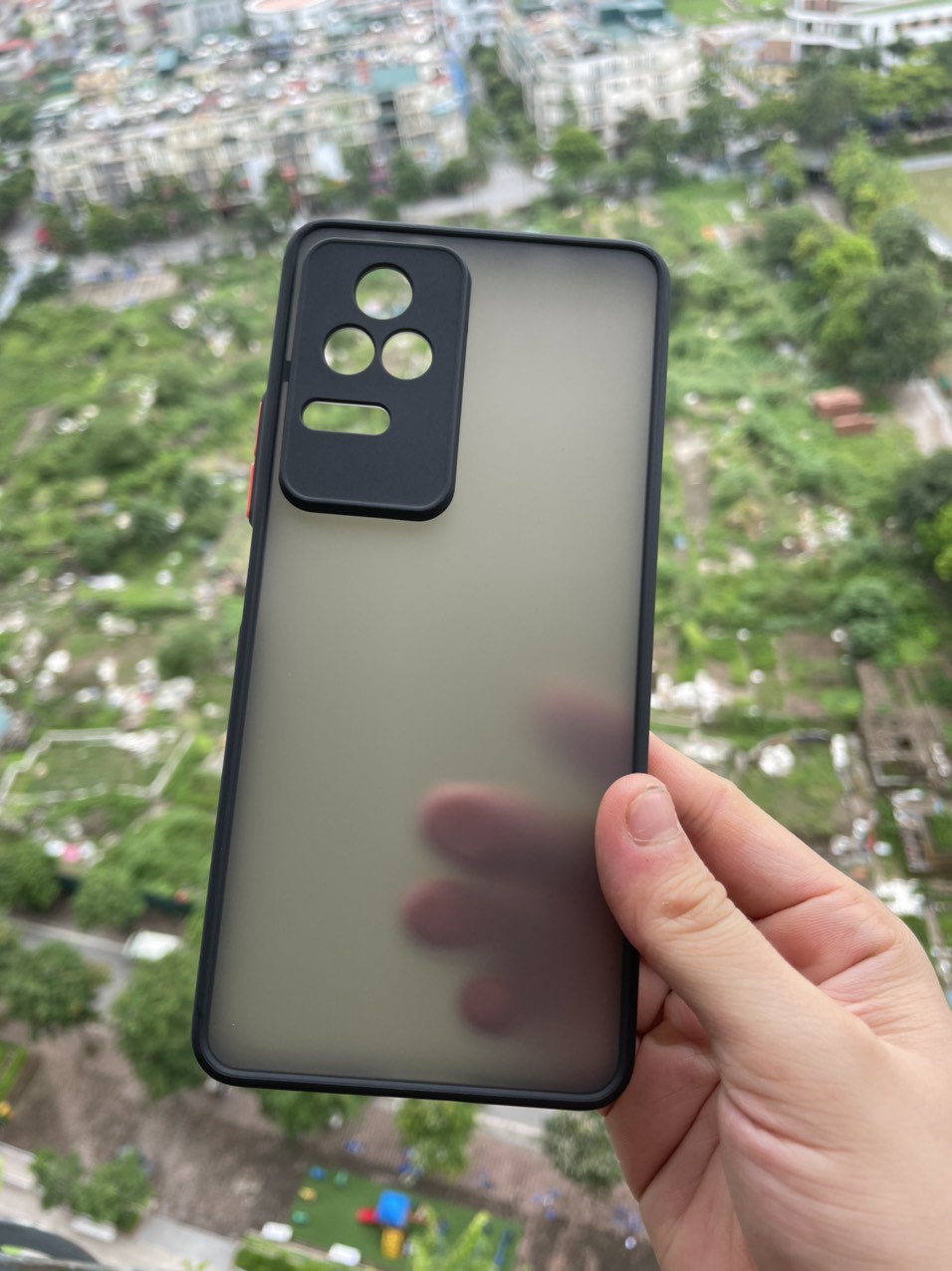 Ốp lưng cho Xiaomi Redmi K50/K50 Pro viền dẻo đen lưng nhám mờ bảo vệ camera