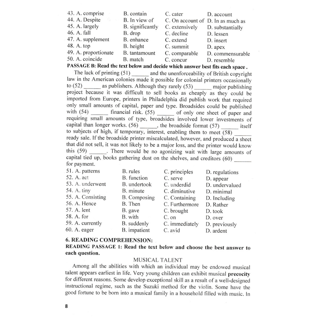 Tổng Ôn Tập Đề Thi Olympic 30 Tháng 4 Tiếng Anh 11 từ năm 2014 đến năm 2018