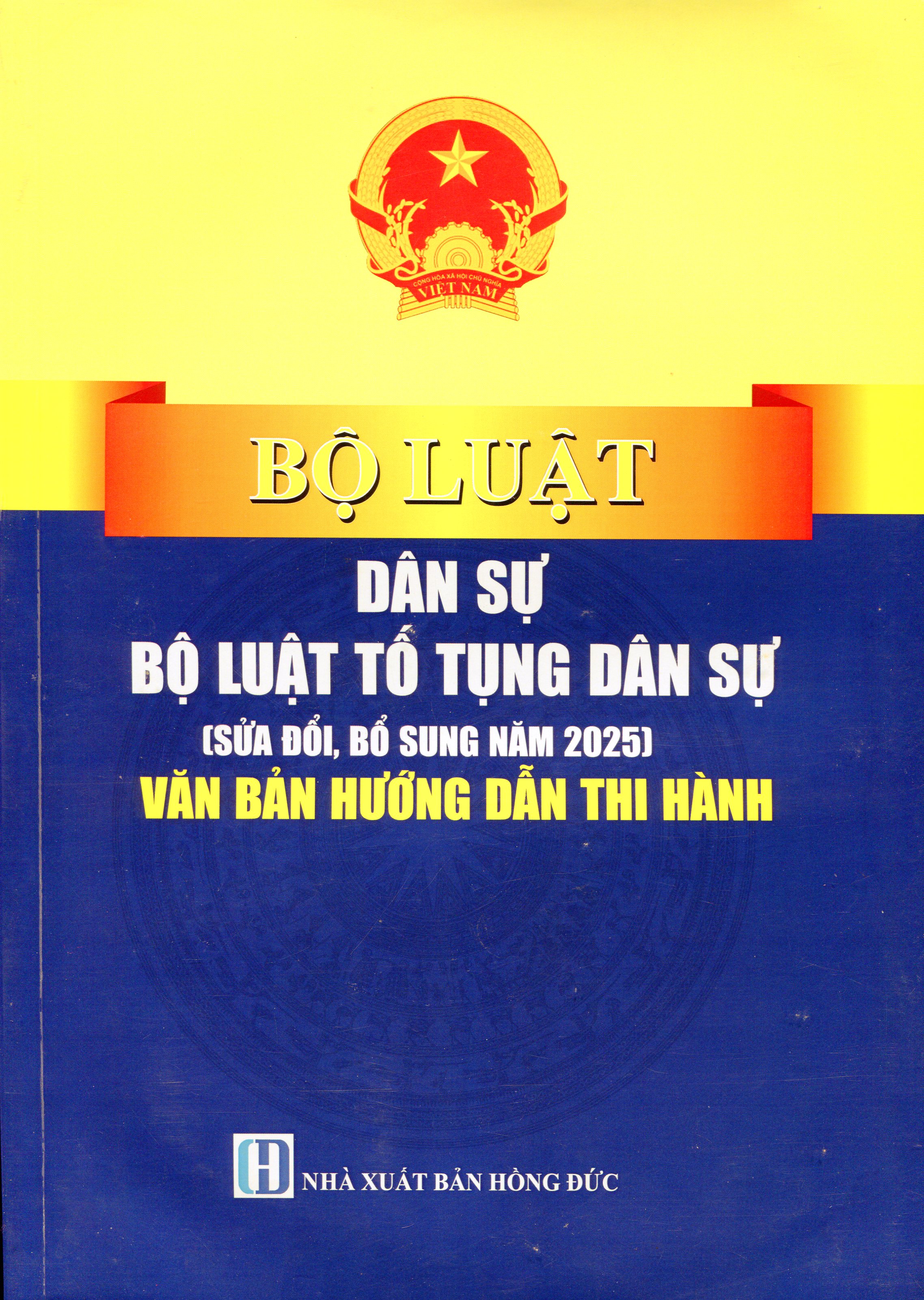 Sách Bộ Luật Dân Sự - Bộ Luật Tố Tụng Dân Sự