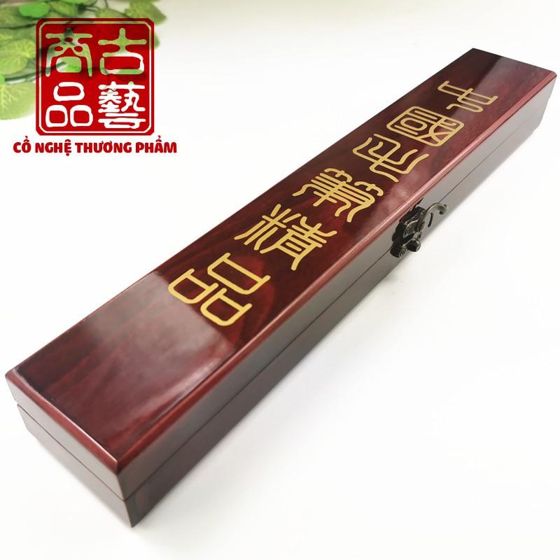Bút lông đại tự Thượng Phẩm của Trung Quốc ( kèm hộp GỖ như hình 100