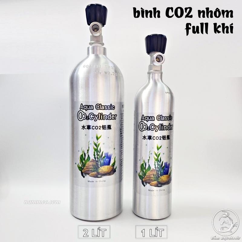 Bình CO2 Nhôm | Bình CO2 Thuỷ Sinh Các Loại