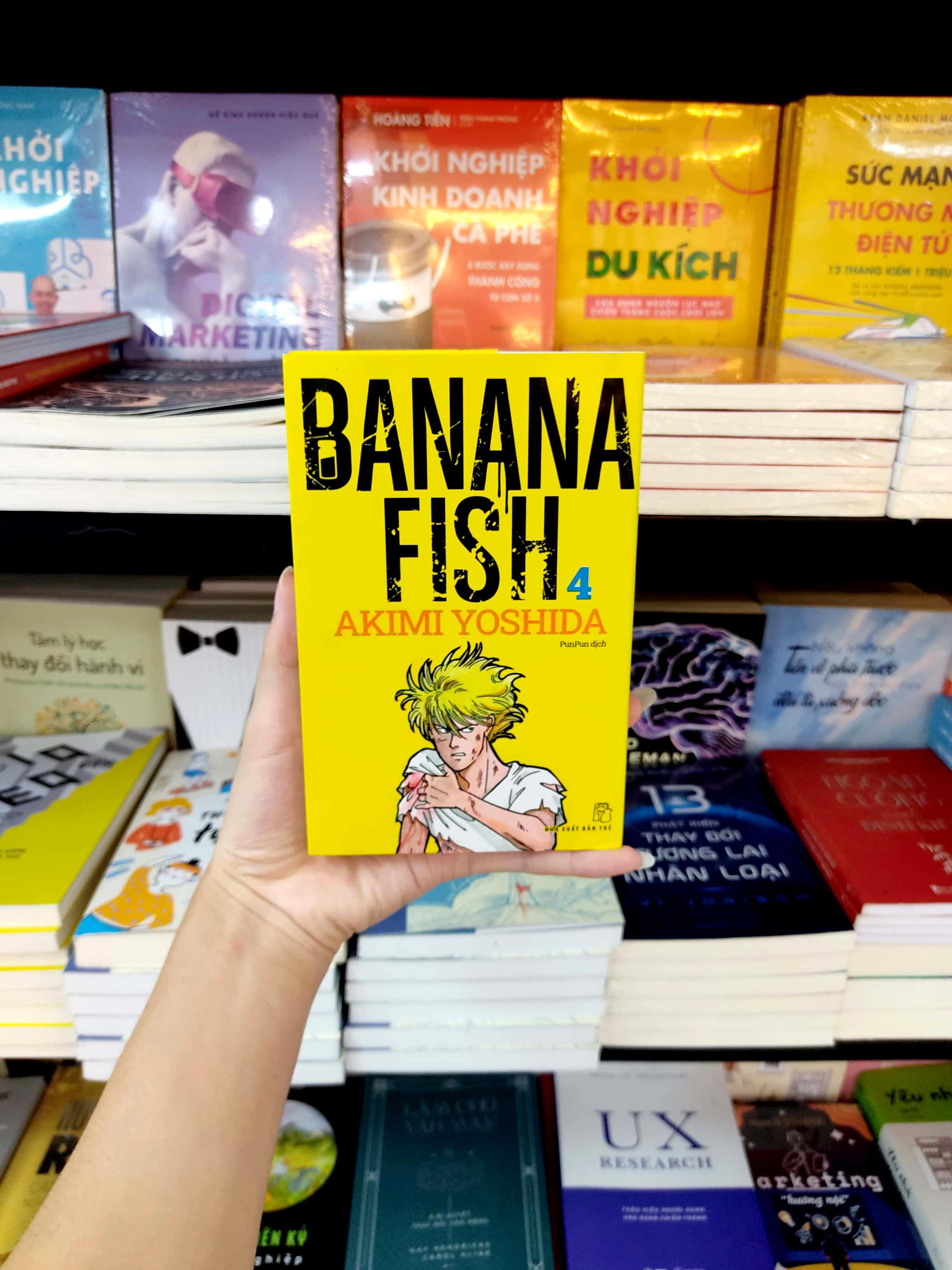Banana Fish - Tập 4 - Tặng Kèm Postcard Giấy
