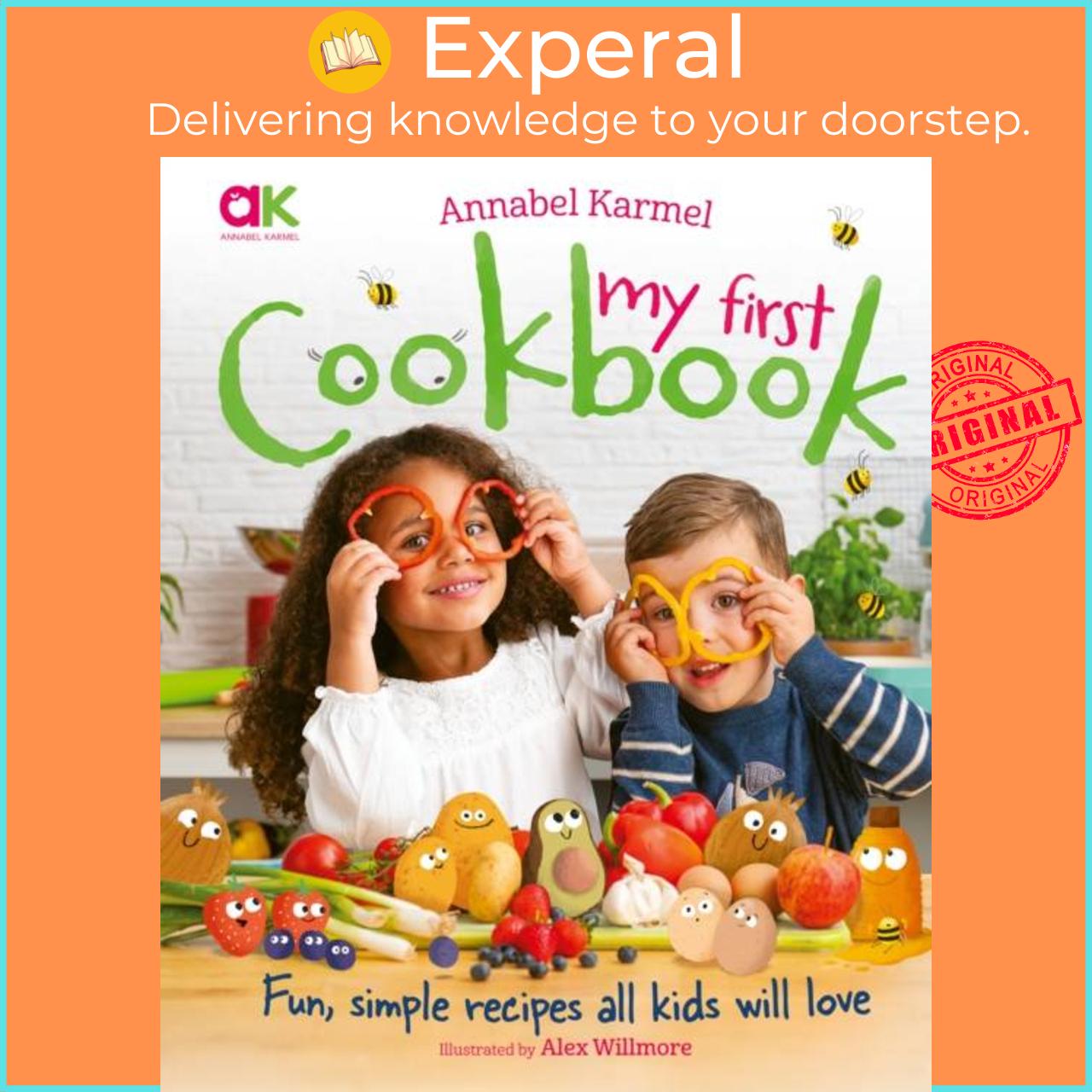 Hình ảnh Sách - Annabel Karmel's My First Cookbook by Alex Willmore (UK edition, hardcover)