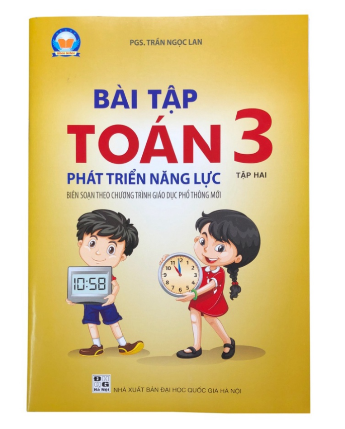 Sách Bài tập Toán 3 Tập 2 Phát triển năng lực