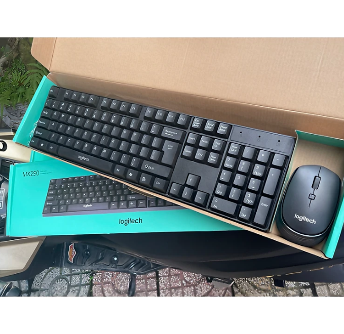 Bộ phím chuột không dây wireless LGT MK290 siêu tiết kiệm pin ( Tặng kèm quà tri ân)