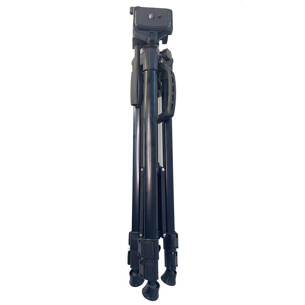 Chân đế tripod cho điện thoại và máy ảnh DC-360 chất liệu nhôm cứng cáp - Có túi đựng remote chụp hình bluetooth