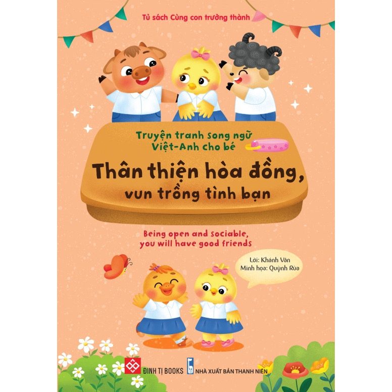 Sách - Combo (10T): Truyện tranh song ngữ Việt-Anh cho bé - Dạy trẻ nề nếp, chăm ngoan dành cho bé 3-9 tuổi
