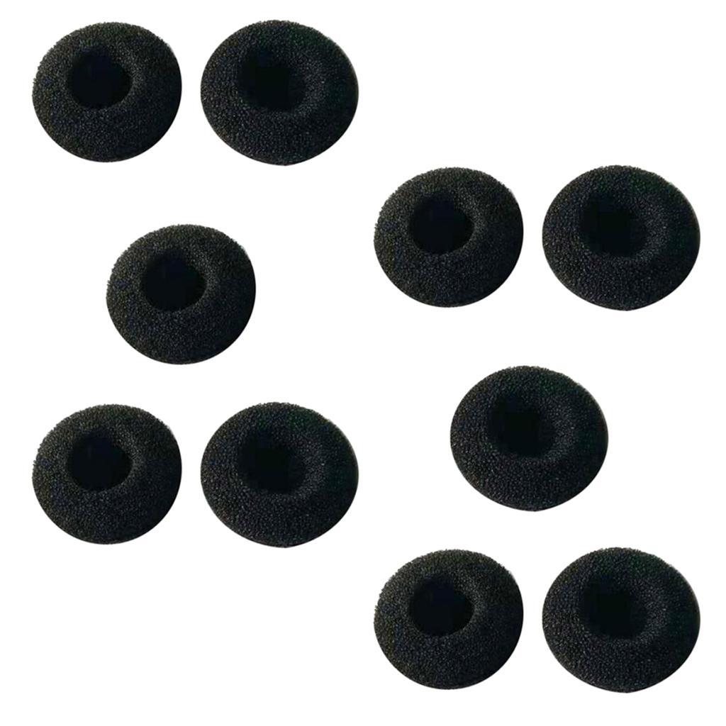10 Pcs Earpiece Comfortable Foam for