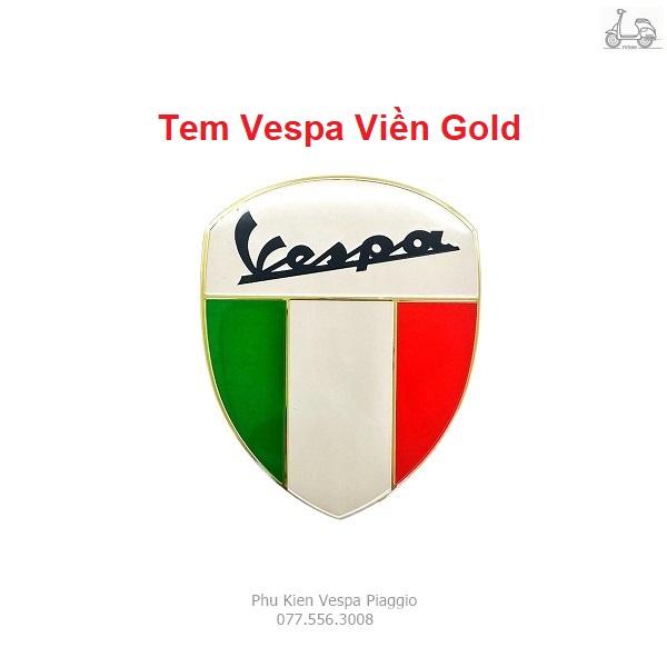 Tem Vespa Nhôm Loại Cao Cấp