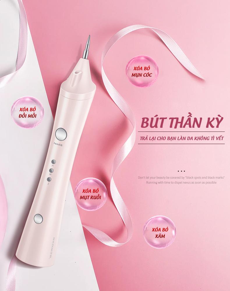 Máy Đốt Nốt Ruồi K-SKIN KD306 Công Nghệ Mới, Loại Bỏ Nốt Ruồi, Mụn Thịt,Mụn Cóc, Tàn Nhang- Hàng Chính Hãng