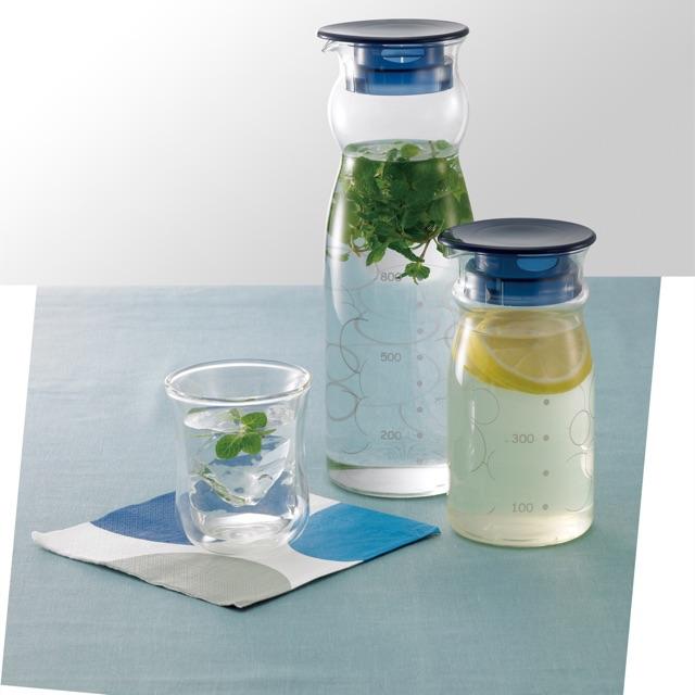 Bình nước thủy tinh Iwaki 600ml - 1200ml - 1300ml