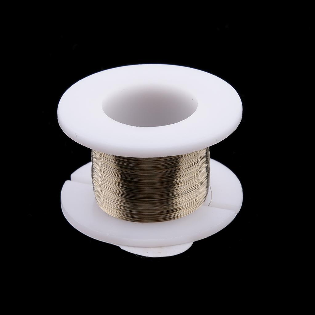 High Hardness Gold Alloy Wire LCD Separator Screen Glass Cutting Separation Line Repair for iPhone Samsung HTC Huawei and Many Other Smart Phones 100 m Length