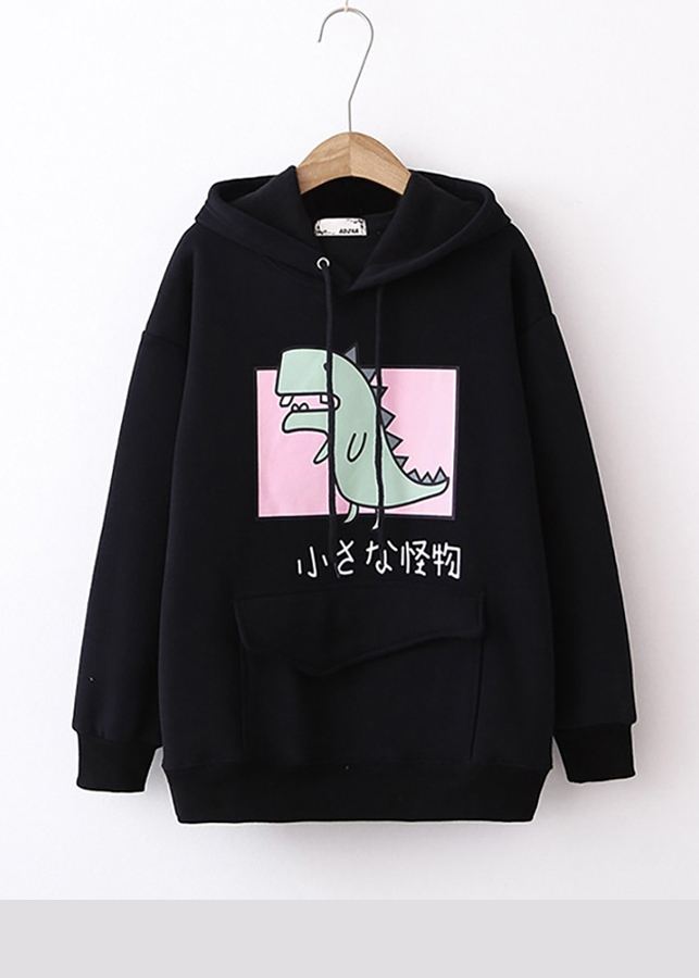 Áo hoodie nữ hình Khủng Long siêu dễ thương - PP06