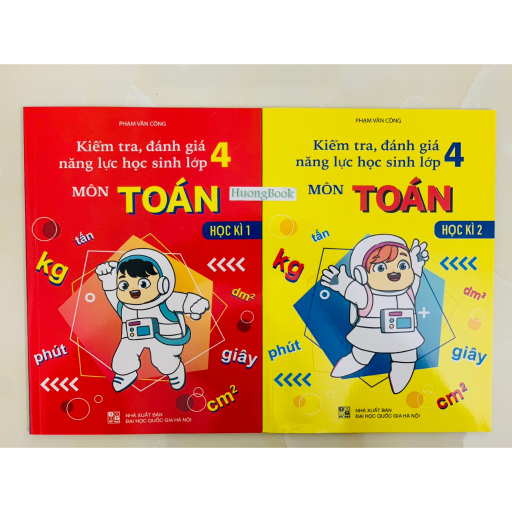 Sách - Combo Kiểm Tra, Đánh Giá Năng Lực Học Sinh Lớp 4 - Môn Toán - Học Kì 1 + 2