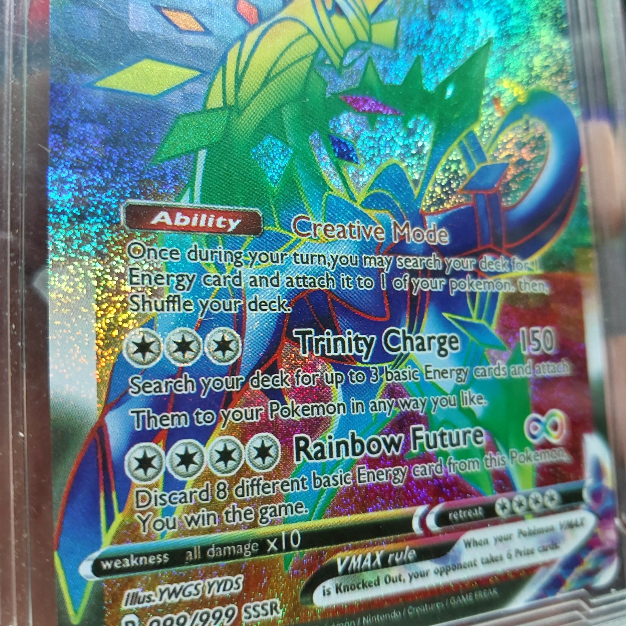 [LIM SSR Vmax]Thẻ bài Pokemon Arceus 999 999 truyền thuyết ánh sáng ngũ sắc 1459 d37 8