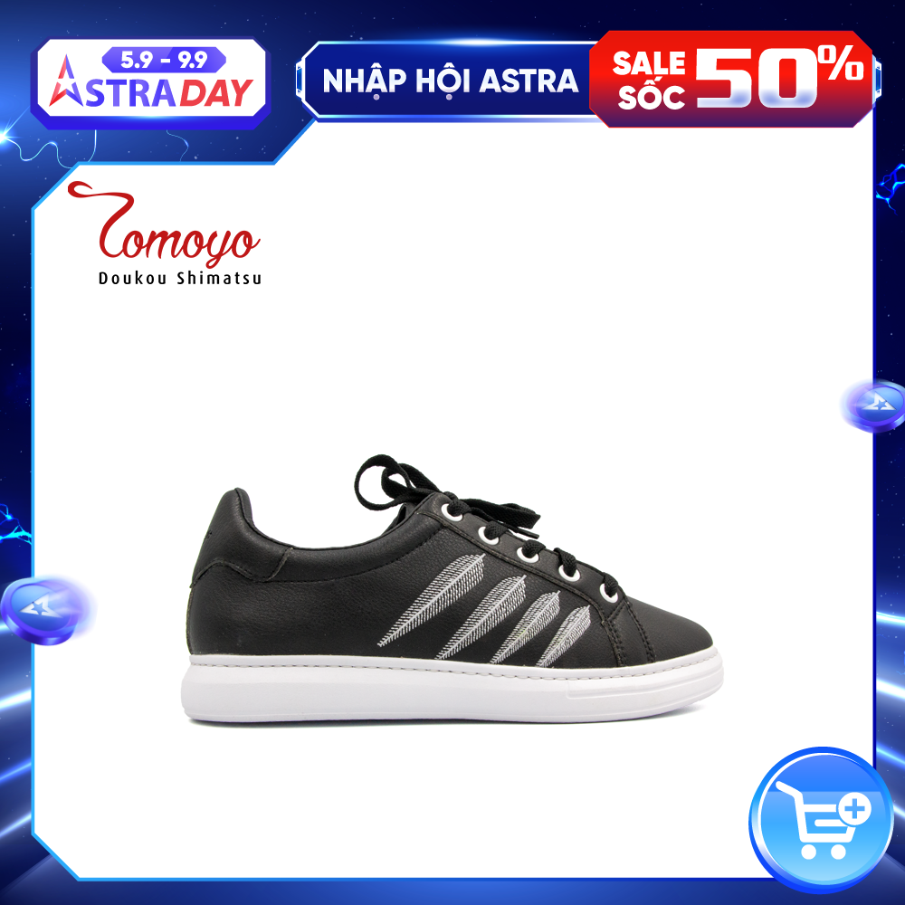 Giày Sneaker Nữ TOMOYO Da Microfiber &quot;SIÊU NHẸ&quot; TMW30801