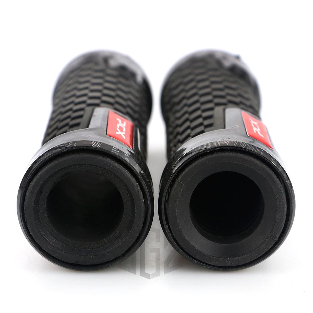 Cặp bọc tay lái xe máy 7/ 8" 22mm bằng sợi carbon cho Honda Pcx150 Pcx125